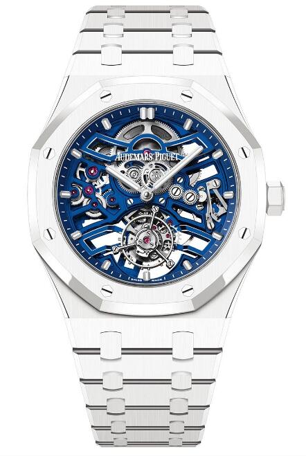 Review 26735CB.OO.1225CB.99 Audemars Piguet Royal Oak Self-Winding Flying Tourbillon Openworked replica watch